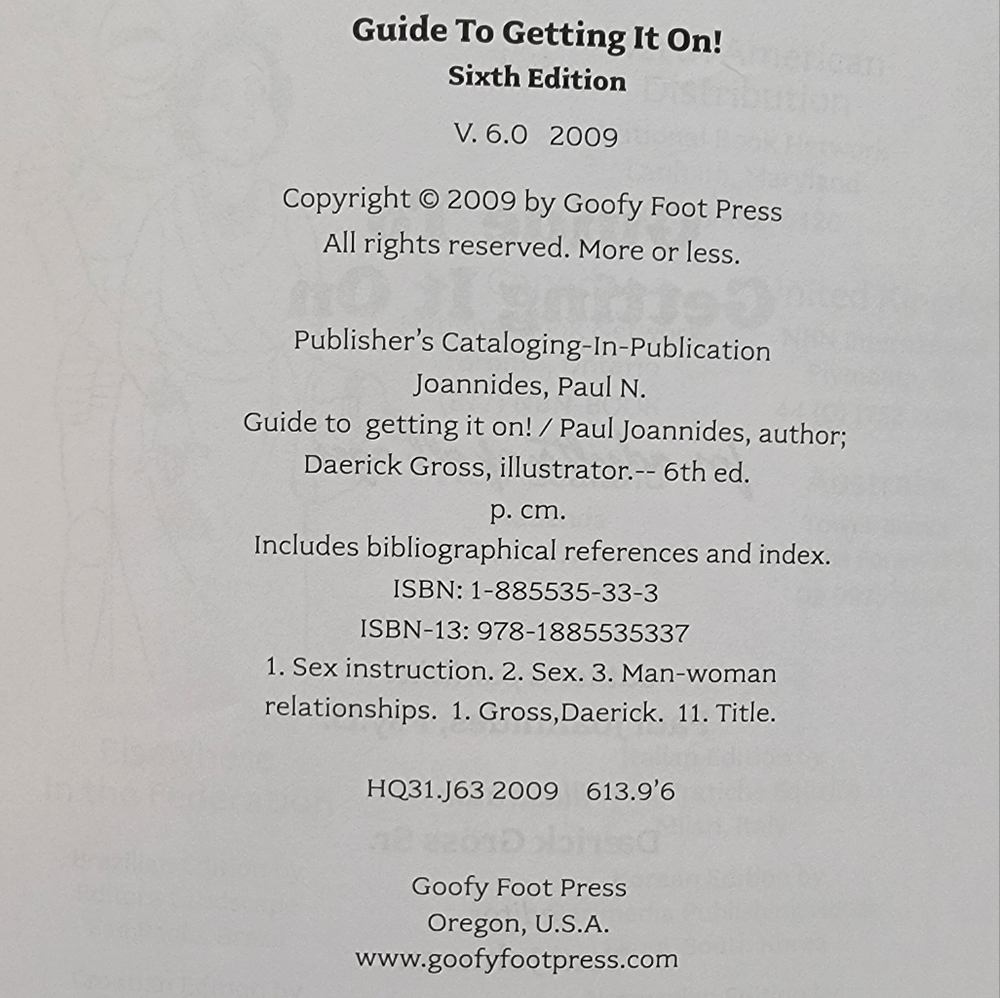Guide To Getting It On book - Picture 5 of 5